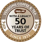Vensons Coffee & Tea, With a legacy of 50 years of trust